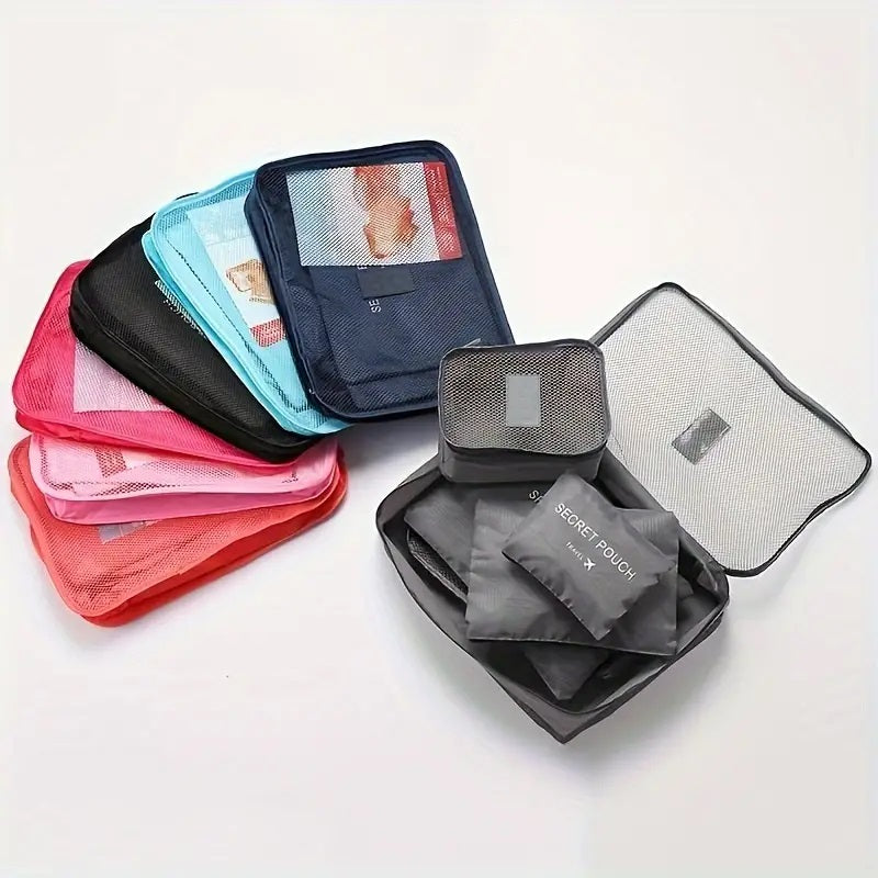 Packing Cubes UK: Maximize Your Luggage Space 6pc Set