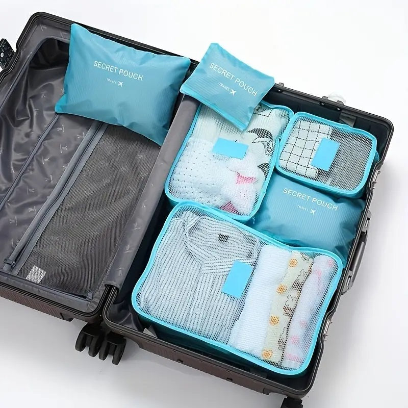 Packing Cubes UK: Maximize Your Luggage Space 6pc Set