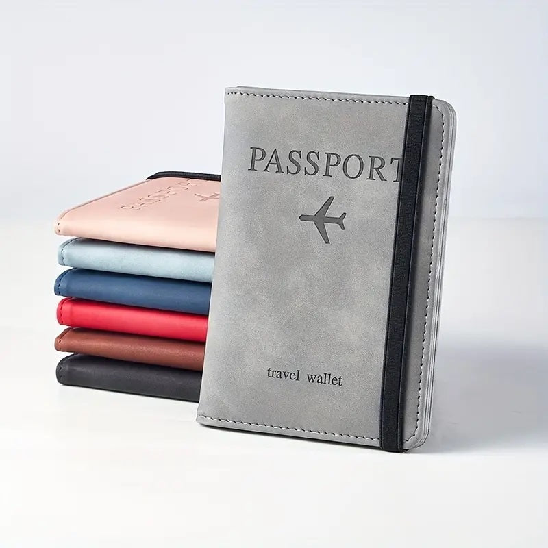 Passport case with RFID protection 