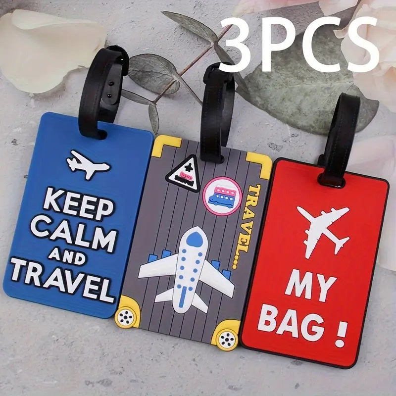 Luggage tag perfect for suitcases, backpacks, and gym bags