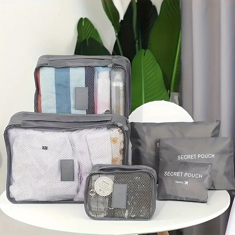 Packing Cubes UK: Maximize Your Luggage Space 6pc Set